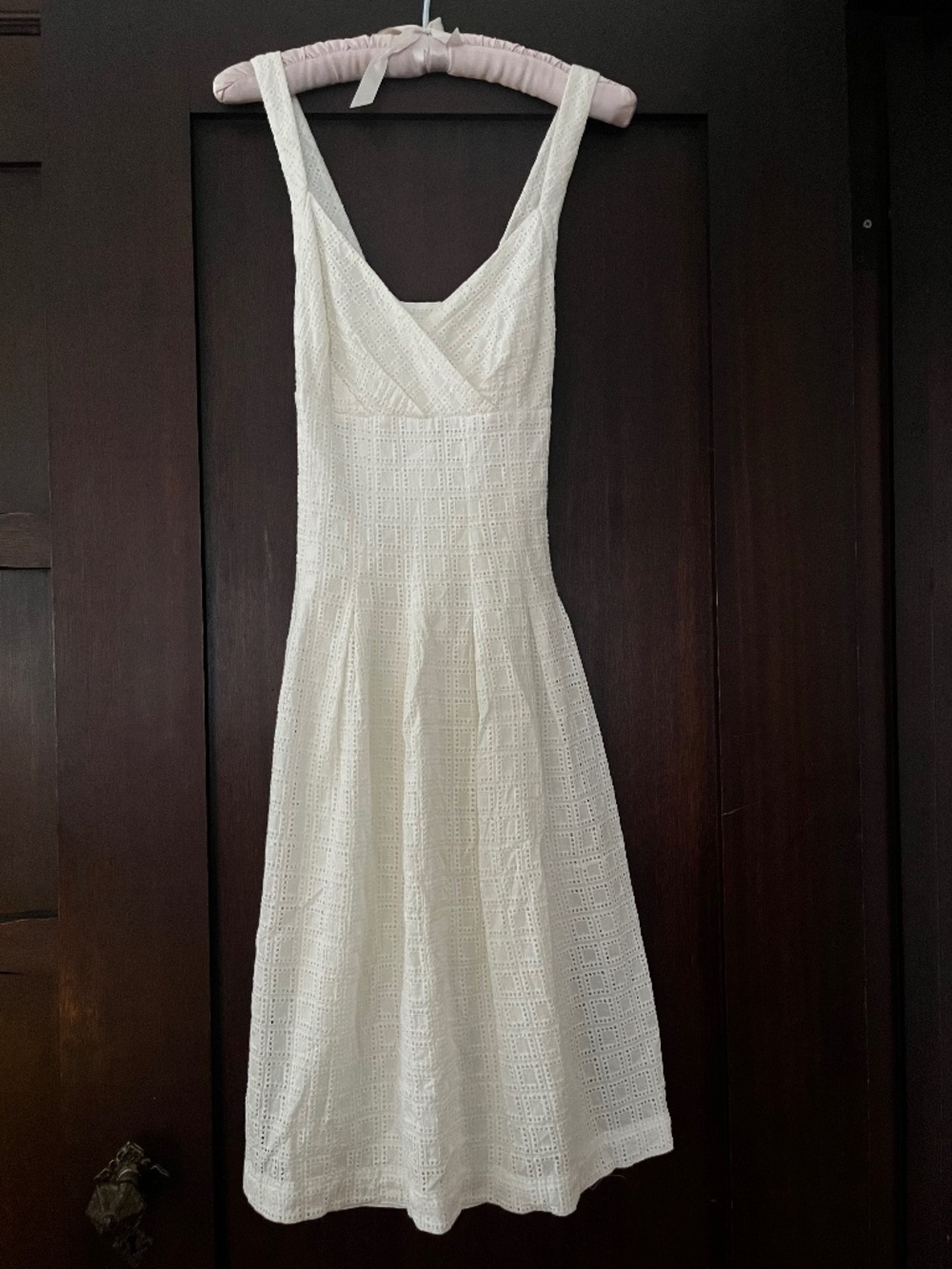 Calvin Klein V-Neck Midi Length Dress
